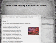 Tablet Screenshot of marshistory.org